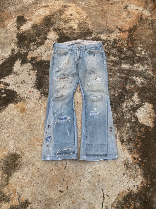 Evisu custom flare vintage